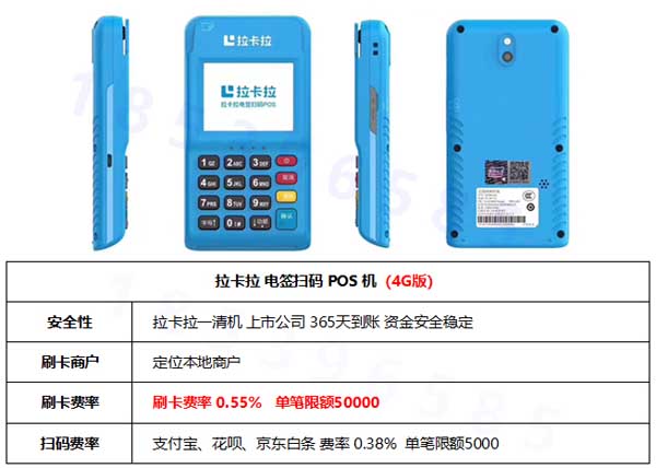 拉卡拉pos機申請，免費申請pos機平臺